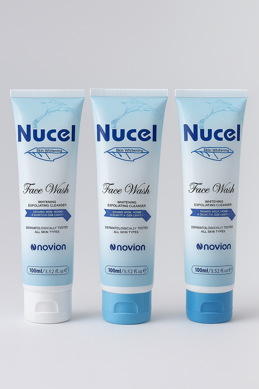 Nucel Skin Whitening Face Wash – Whitening Exfoliating Cleanser
