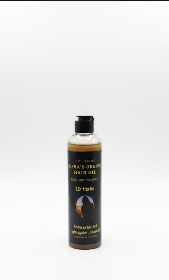 Maisha's organic shampoo